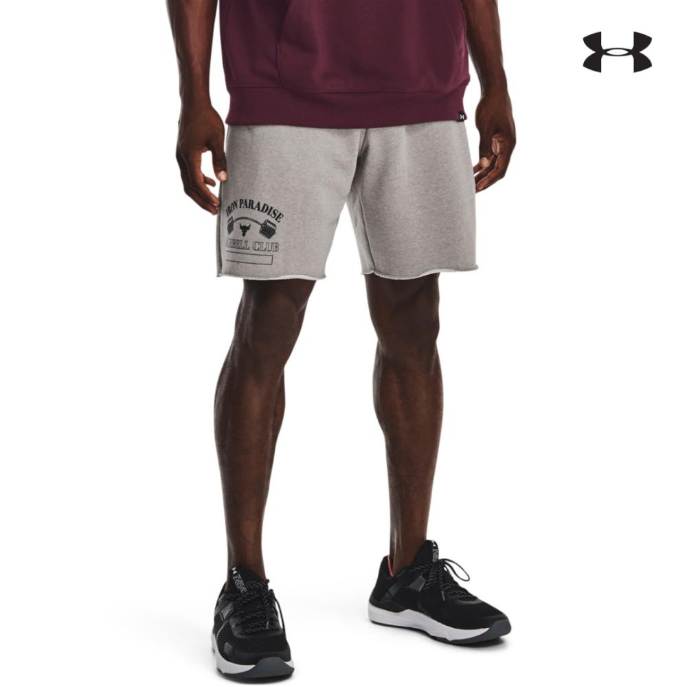 Under Armour Project Rock HGym HeavyWeight Terry Shorts Ανδρική βερμούδα - 1373570-294