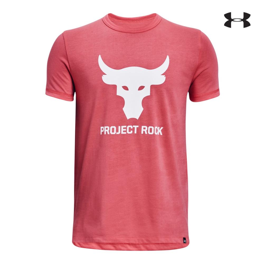 Under Armour Project Rock Shw Your Grid SS t-shirt Παιδικό κοντομάνικο μπλουζάκι - 1373625-849
