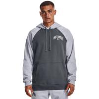 Under Armour Mens UA Rival Fleece Wordmark Colorblock Hoodie - 1373363-012