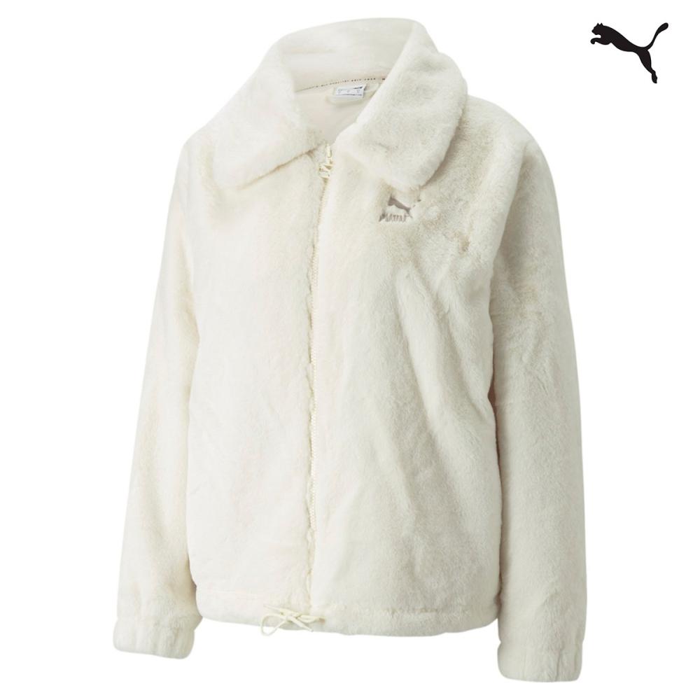 Puma Classics Faux Fur Jacket Women Γυναικεία Ζακέτα με γούνα - 535696-65