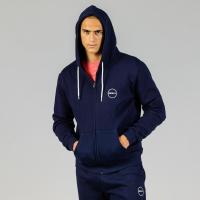 GSA Supercotton Ανδρική Αθλητική Ζακέτα με Κουκούλα - 1711011003-INK