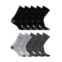 GSA Extra Cushioned Crew Socks / 10Pack Κάλτσες 10 ζευγάρια - 8181011-50