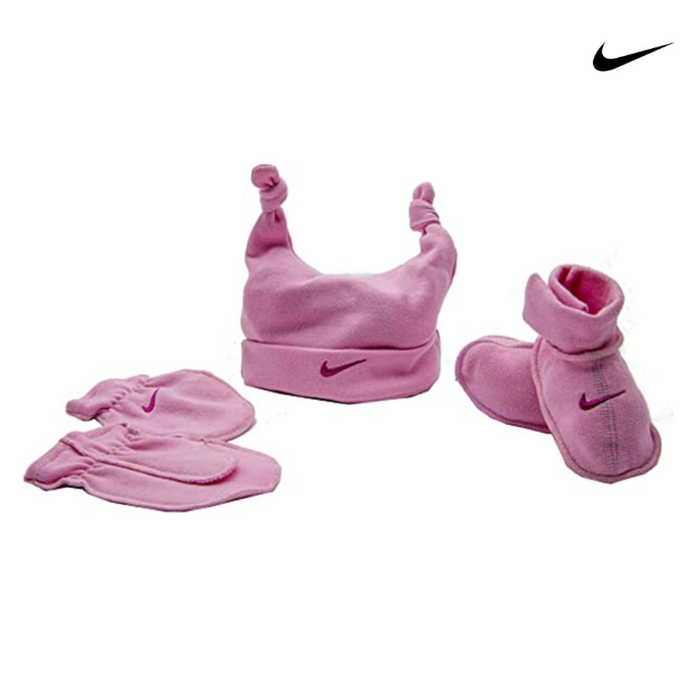 Nike Βρεφικό σετ Σκουφάκι γάντια και παπούτσια αγκαλιάς - AC1538-660