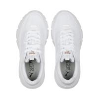 Puma Cassia Via Γυναικεία  Chunky  Sneakers Λευκά - 389223-01