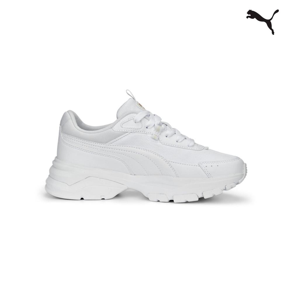 Puma Cassia Via Γυναικεία  Chunky  Sneakers Λευκά - 389223-01