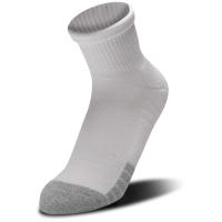 Under Armour Heatgear Quarter Αθλητικές Κάλτσες Λευκές 3 Ζεύγη - 1353262-100