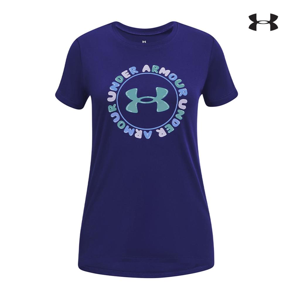 Under Armour Παιδικό t-shirt Girls UA Tech™ Twist Wordmark Short Sleeve - 1377018-468