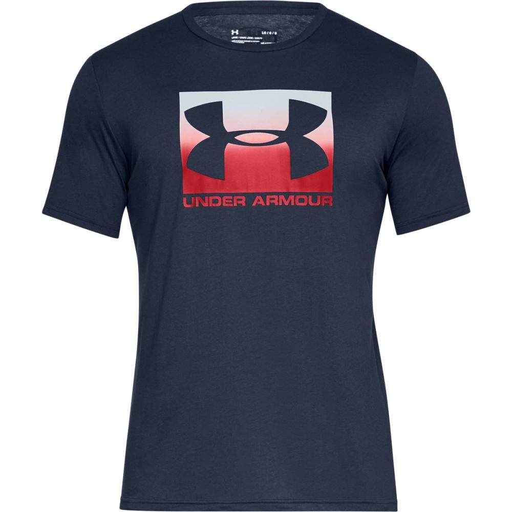 Under Armour Mens Boxed Sportstyle Short Sleeve T-Shirt - 1329581-408