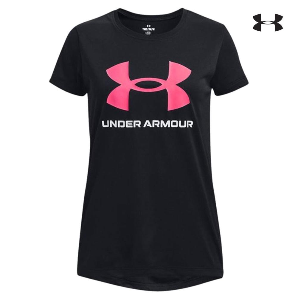 Under Armour Παιδικό Τεχνικό T-shirt Girls UA Tech™ Print Fill Big Logo Short Sleeve - 1377016-002