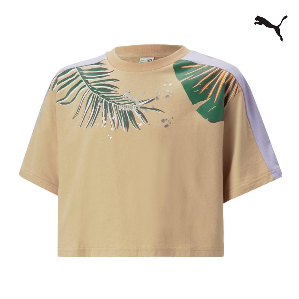 Puma Παιδικό t-shirt Crop Top T7 Vacay Queen Graphic Tee Youth - 538669-89