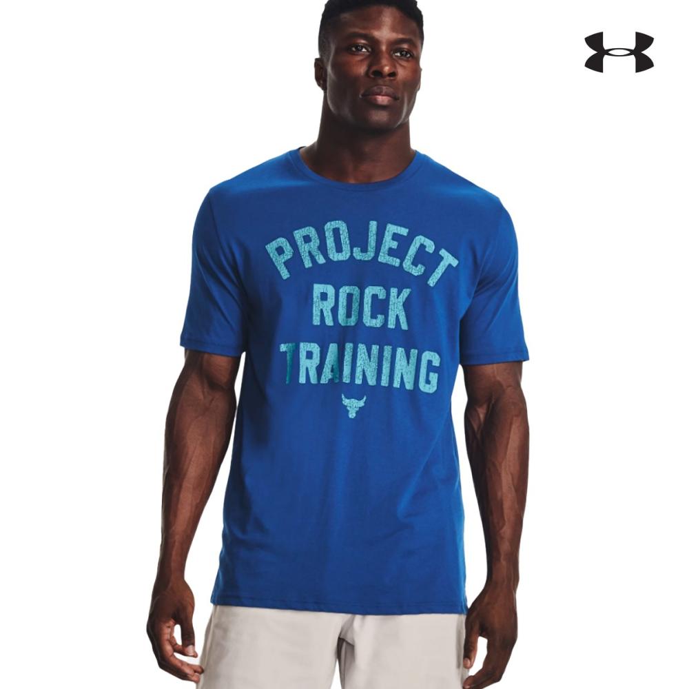 Under Armour Ανδρικό T-shirt Mens Project Rock Training Short Sleeve - 1376891-471