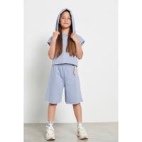 Bodytalk Παιδικό crop top με κουκούλα για κορίτσια "SWEETNESS" - 1231-703320-00446