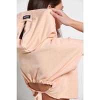 Bodytalk Γυναικείο Φούτερ W Snaps Hooded Cropped Top - 1231-905020-00396