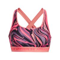 Under Armour Γυναικείο Μπουστάκι  Womens Armour® Mid Crossback Printed Sports Bra - 1361042-603