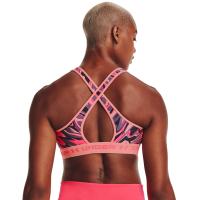 Under Armour Γυναικείο Μπουστάκι  Womens Armour® Mid Crossback Printed Sports Bra - 1361042-603