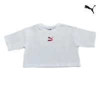 Puma Παιδικό T-shirt Crop Top GRL Cropped Youth Tee - 531825-02