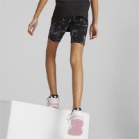Puma Παιδικό Κολάν κοντό High-Waist Printed Short Leggings Youth - 674365-01