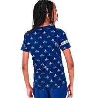 Nike Παιδικό κοντομάνικο μπλουζάκι Jordan Jr Psg Bars T-Shirt Blue - 95A568-U90