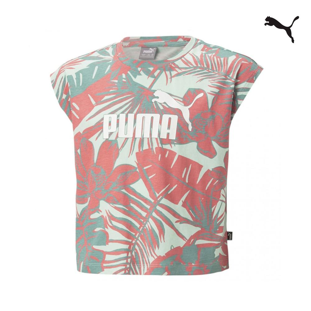 Puma Παιδικό T-shirt Essentials+ Printed Sleeveless Tee Youth - 673538-31