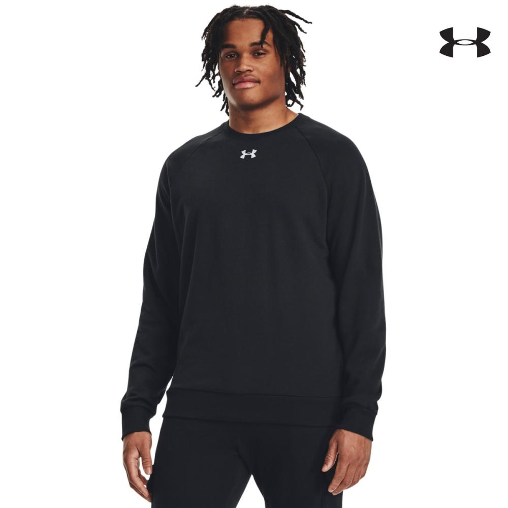 Under Armour Ανδρική Μακρυμάνικη Μπλούζα Mens UA Rival Fleece Crew - 1379755-001