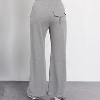 Γυναικεία ψηλόμεση φαρδιά φόρμα Wide Legs Pants`LUX` - 1232-902600-54680