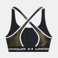 Under Armour Γυναικείο Μπουστάκι  Womens Armour® Mid Crossback Printed Sports Bra - 1361042-390