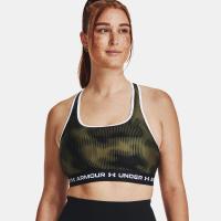 Under Armour Γυναικείο Μπουστάκι  Womens Armour® Mid Crossback Printed Sports Bra - 1361042-390