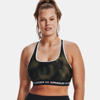Under Armour Γυναικείο Μπουστάκι  Womens Armour® Mid Crossback Printed Sports Bra - 1361042-390