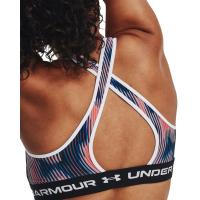 Under Armour Γυναικείο Μπουστάκι  Womens Armour® Mid Crossback Printed Sports Bra - 1361042-963
