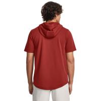 Under Armour Mens Project Rock Terry Short Sleeve Hoodie Ανδρικό T-shirt με κουκούλα - 1377427-635