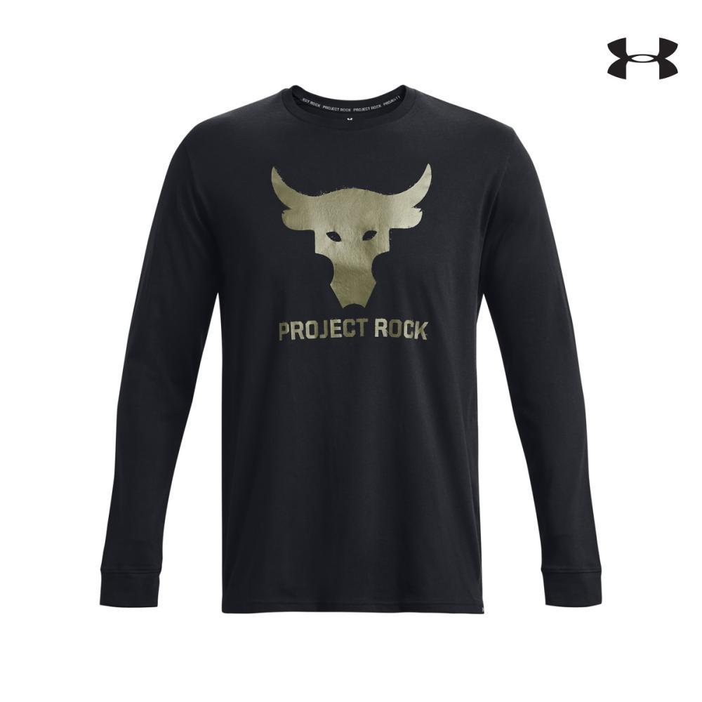 Under armour Mens Project Rock Brahma Bull Long Sleeve Ανδρική μπλούζα - 1374847-002