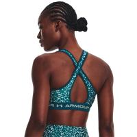 Under Armour Γυναικείο Μπουστάκι  Womens Armour® Mid Crossback Printed Sports Bra - 1361042-716