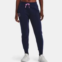 Under Armour Womens UA Rival Fleece Crest Joggers Γυναικεία Φόρμα - 1373025-410