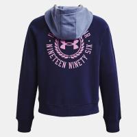 Under Armour Womens UA Rival Fleece Colorblock Hoodie Γυναικεία Φούτερ - 1373031-410