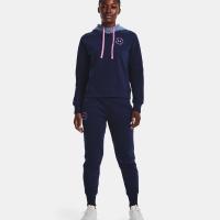 Under Armour Womens UA Rival Fleece Colorblock Hoodie Γυναικεία Φούτερ - 1373031-410