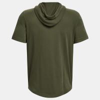 Under Armour Mens Project Rock Terry Short Sleeve Hoodie Ανδρικό T-shirt με κουκούλα - 1377427-390