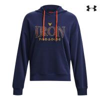 Under Armour Γυναικείεα μακρυμάνικη μπλούζα φούτερ Womens Project Rock Everyday Terry Hoodie - 1380186-410