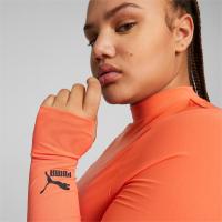 PUMA Γυναικεία μακρυμάνικη μπλούζα με ψηλό λαιμό DARE TO Womens Long Sleeve Mock Neck Tee - 621429-60