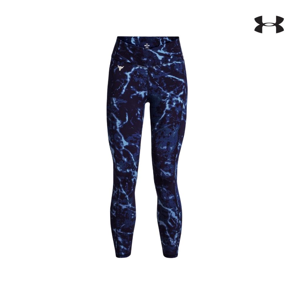 Under Armour Γυναικείο Κολάν Womens Project Rock Crossover Lets Go Printed Ankle Leggings - 1380859-410