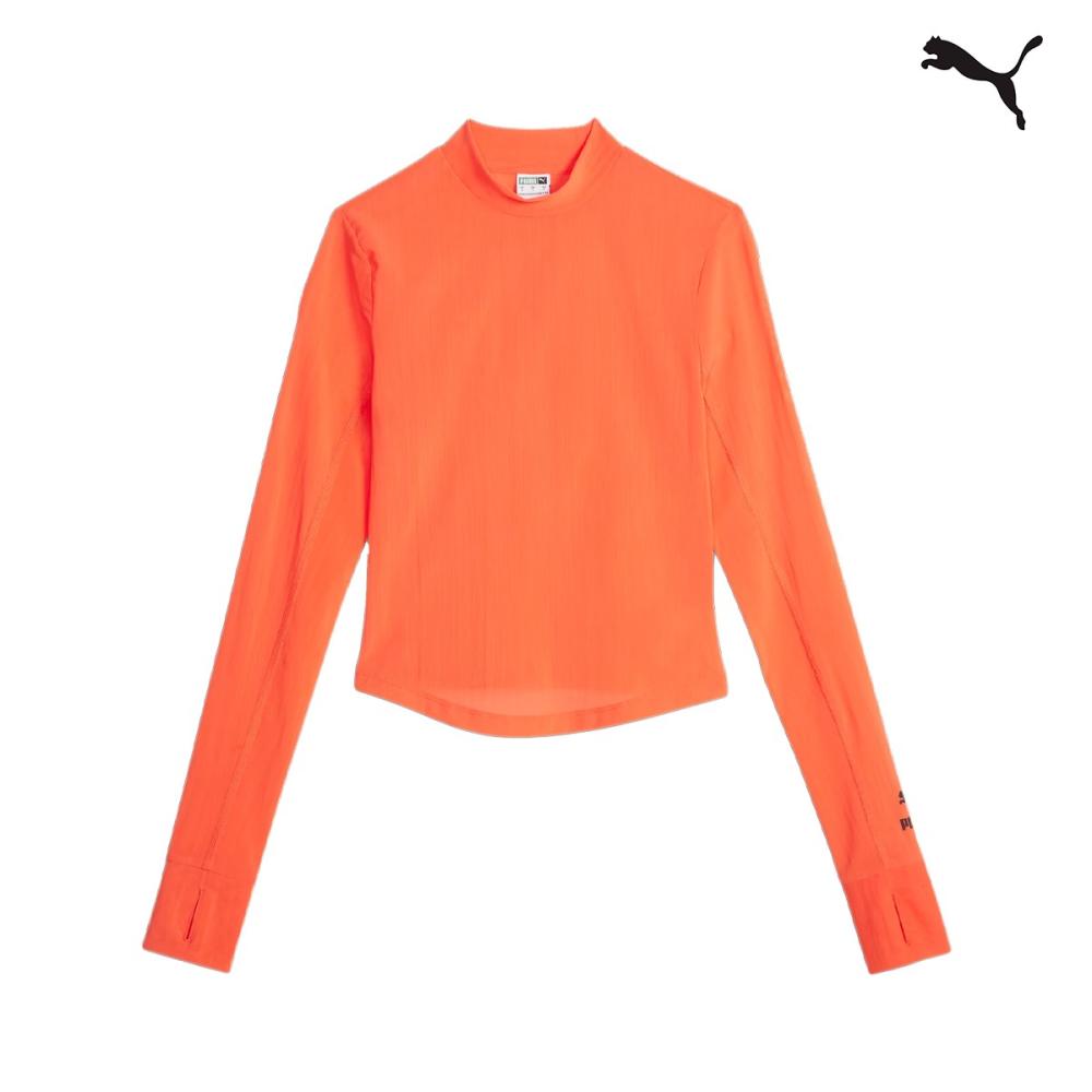 PUMA Γυναικεία μακρυμάνικη μπλούζα με ψηλό λαιμό DARE TO Womens Long Sleeve Mock Neck Tee - 621429-60