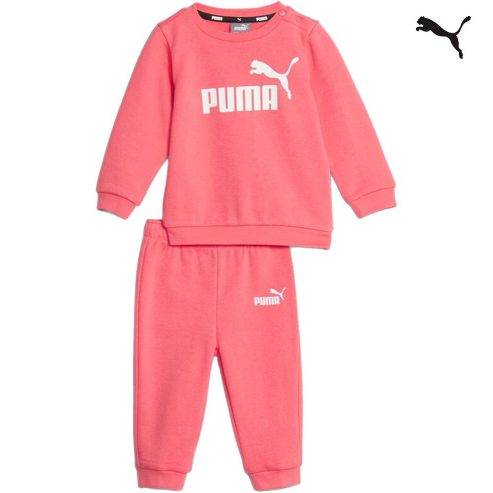 PUMA Βρεφικό Σετ Essentials Minicats Crew Neck Babies Jogger Suit - 846141-47
