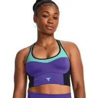 Under Armour Γυναικείο Μπουστάκι Womens Project Rock Infinity Mid Longline Lets Go Bra  - 1380191-523