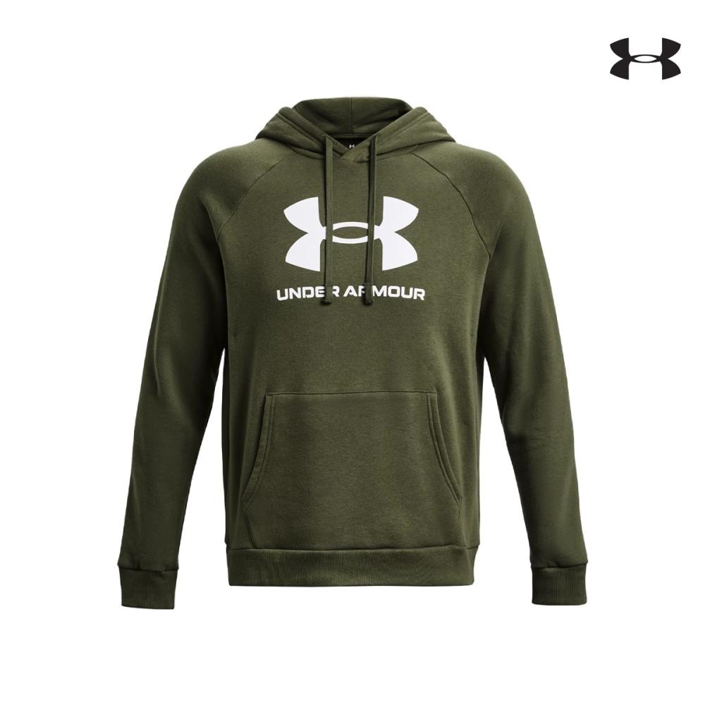 Under Armour Ανδρική Φούτερ με κουκούλα Mens UA Rival Fleece Logo Hoodie - 1379758-390