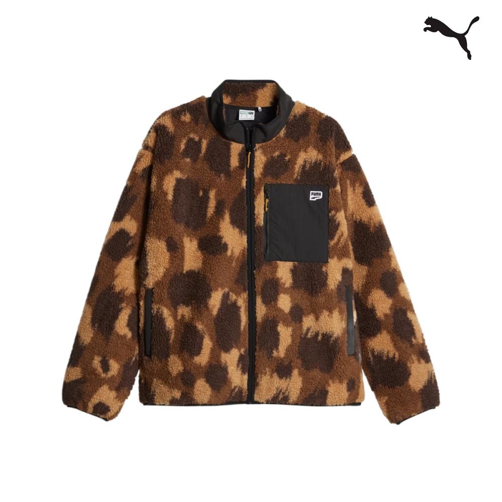 Puma Ανδρικό Μπουφάν Downtown Mens Sherpa Jacket - 621677-01