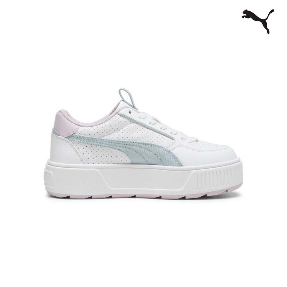 395572 Karmen Rebelle Tropical Jr ΥΠΟΔΗΜΑ TENNIS LOW PUMA
