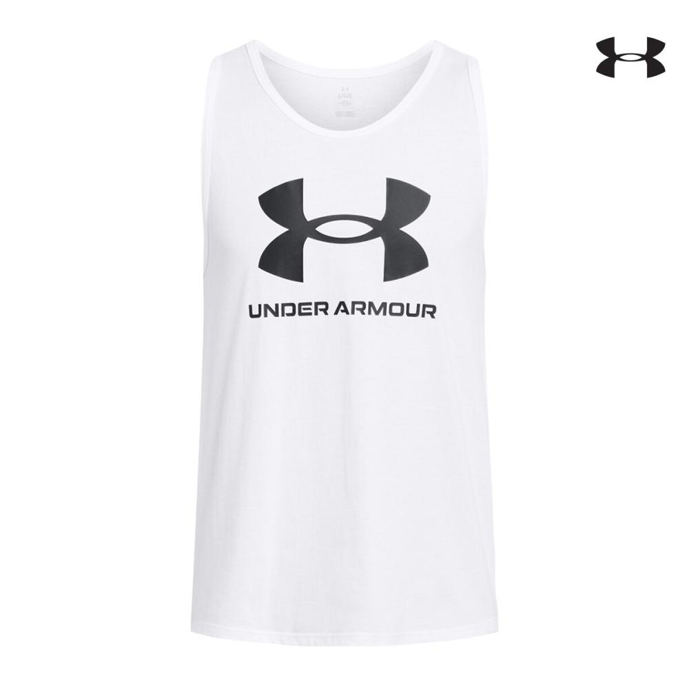 1382883 UA SPORTSTYLE LOGO TANK T-SHIRT ΑΜΑΝΙΚΟ UNDER ARMOUR