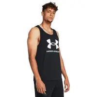 1382883 UA SPORTSTYLE LOGO TANK T-SHIRT ΑΜΑΝΙΚΟ UNDER ARMOUR