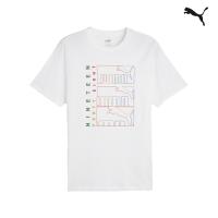 680173 GRAPHICS Triple No. 1 Logo Tee ΜΠΛΟΥΖΑΚΙ ΚΟΝΤΟΜΑΝΙΚΟ PUMA