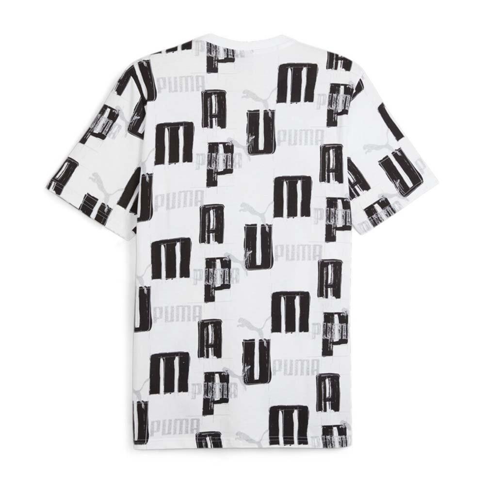 678982 ESS+ LOGO LAB AOP Tee ΜΠΛΟΥΖΑΚΙ ΚΟΝΤΟΜΑΝΙΚΟ PUMA