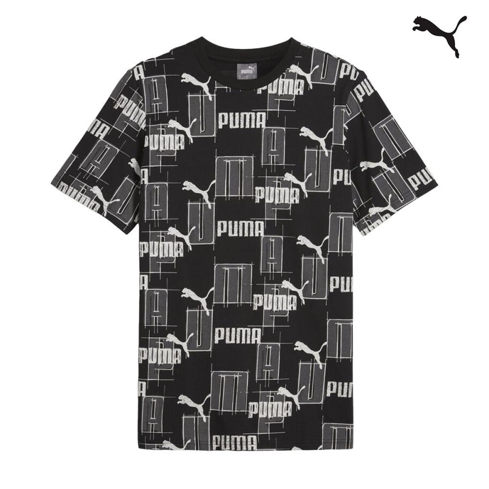 678982 ESS+ LOGO LAB AOP Tee ΜΠΛΟΥΖΑΚΙ ΚΟΝΤΟΜΑΝΙΚΟ PUMA